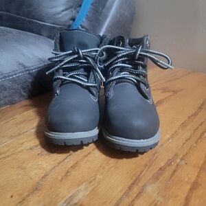 Kids Black Boots